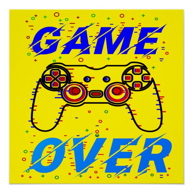 GAME OVER POSTER (Front)