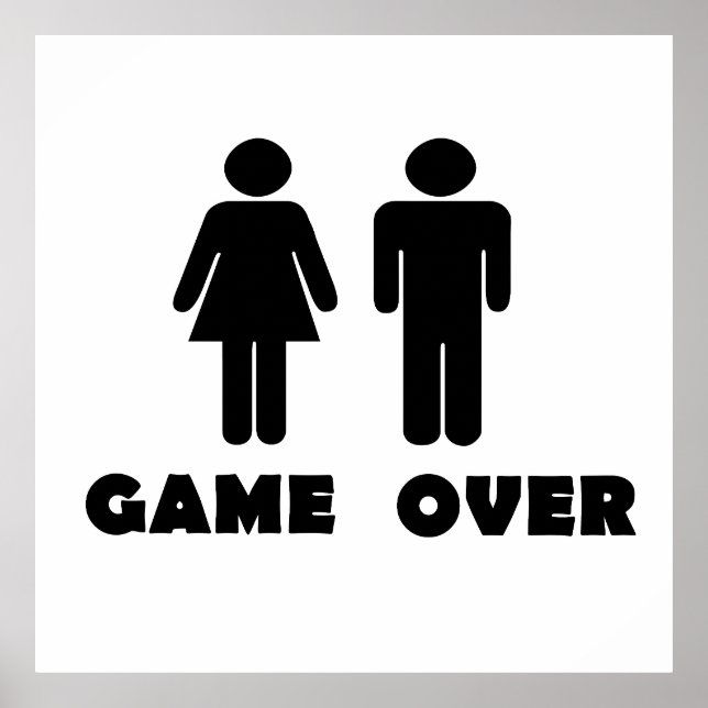 Game over poster (Front)