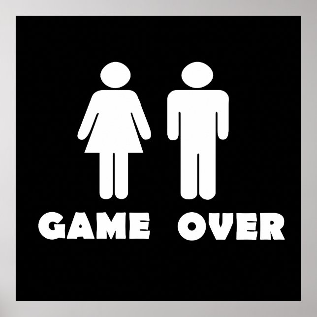Game over poster (Front)