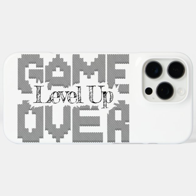 Game Over: Restore Old-School Fun, Level Up Today Case-Mate iPhone Case (Back (Horizontal))