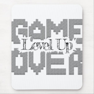 Game Over: Restore Old-School Fun, Level Up Today Mouse Pad