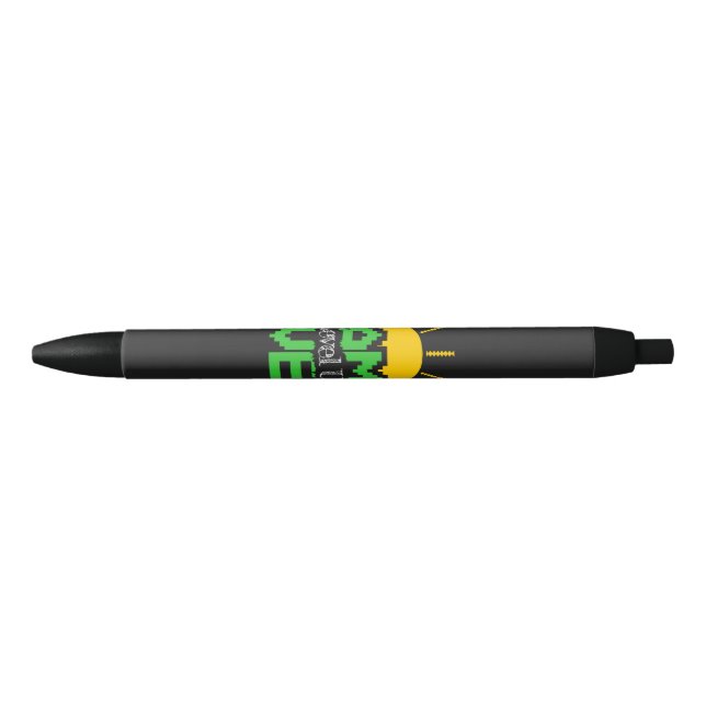 Game Over: Revive Old Games, Level Up Your Game Black Ink Pen (Front)
