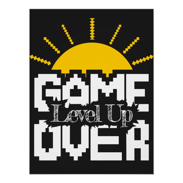 Game Over: Revive Old Games, Level Up Your Game Poster (Front)