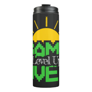 Game Over: Revive Old Games, Level Up Your Game Thermal Tumbler
