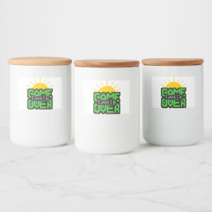 Game Over, Revive retro games with, level up Food Label