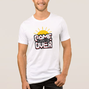 Game Over, Revive retro games with, level up Tri-Blend Shirt