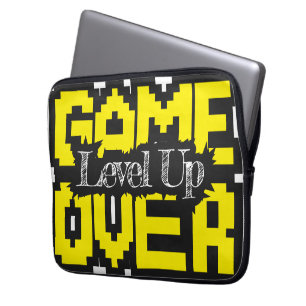 Game Over, Revive Vintage Classics and Level Up Laptop Sleeve