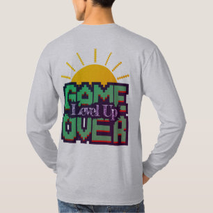 Game Over, Revive Vintage Classics and Level Up T-Shirt
