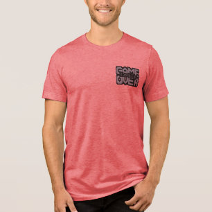 Game Over, Revive Vintage Classics and Level Up Tri-Blend Shirt