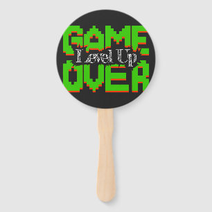 Game Over, Revive Vintage Games and Level Up Hand Fan