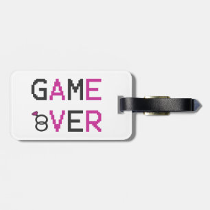 Game over ring wedding T-Shirt Luggage Tag