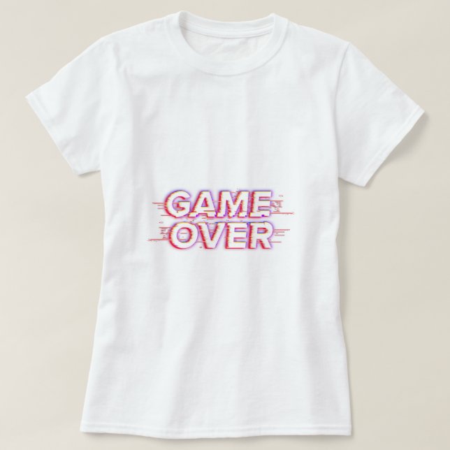 Game Over T-Shirt (Design Front)