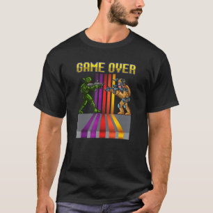 Game Over Vintage Retro Video Games Gaming arcade T-Shirt