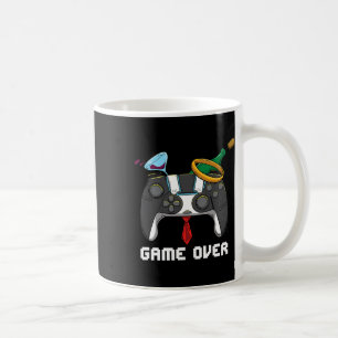 Game Over Wedding Bachelor Party Groom Valentines  Coffee Mug