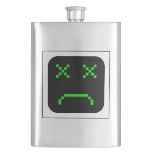 Game Over XX Hip Flask