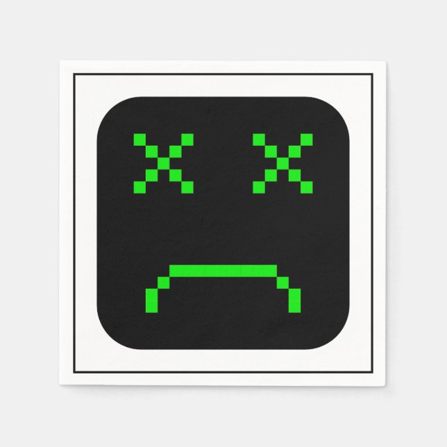 Game Over XX Napkin (Front)