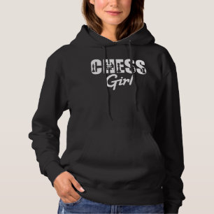 Game Player Chess Girl Club Team Hoodie