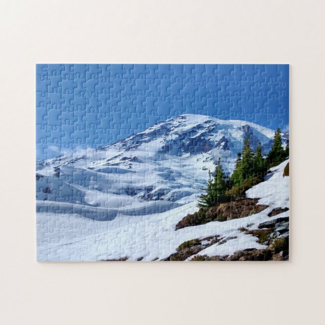 Game Puzzle-Mount Rainier Jigsaw Puzzle (Horizontal)
