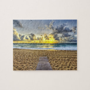 Game Puzzle-Ocean Sunset Jigsaw Puzzle