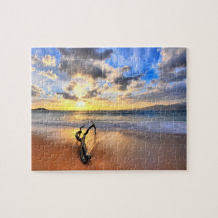 Game Puzzle-Ocean Sunset Jigsaw Puzzle