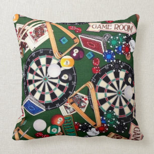 Game Room Billiards Cards Cushion