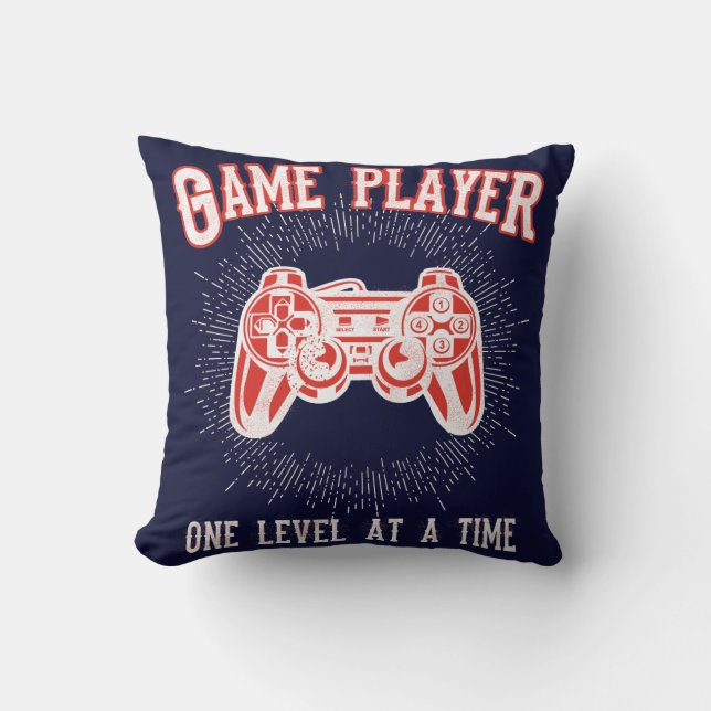 Game Room Video Game Player Cushion (Front)