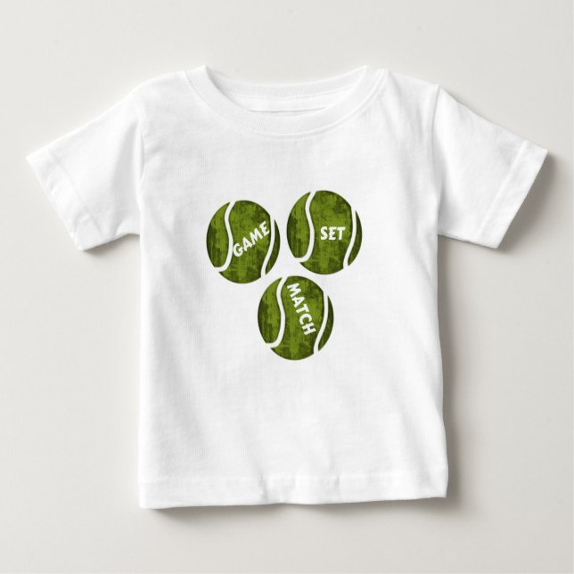 GAME SET MATCH BABY T-Shirt (Front)