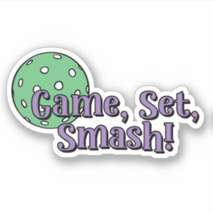 Game, Set, Smash!   Pickleball Ball