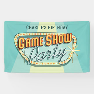 Game Show Party Banner