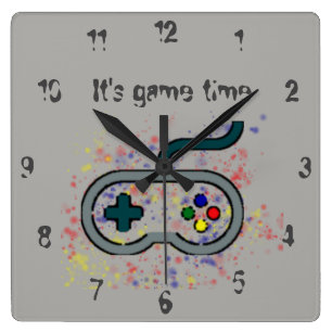 Game time gamer clock