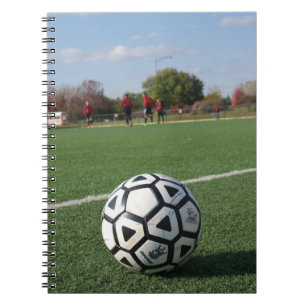Game Time Perspective - Soccer / Futbol Notebook