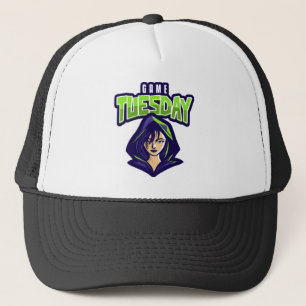 Game Tuesday is on - in green Trucker Hat