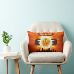 Game-Winning Basketball Energy Of The Court MVP Lumbar Cushion