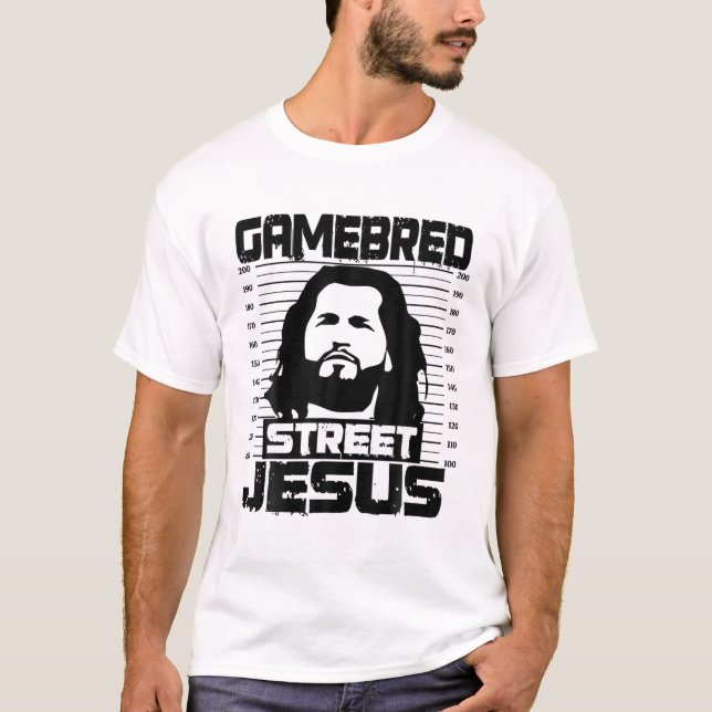 Gamebred Street Jesus MMA Fighter 3 Piece Soda T-Shirt (Front)
