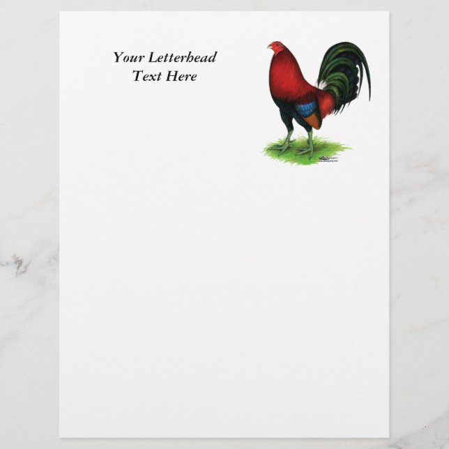 Gamecock:  Dark Red (Front)