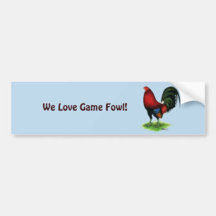 Gamecock:  Dark Red Bumper Sticker