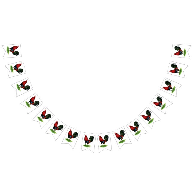 Gamecock:  Dark Red Bunting (All)