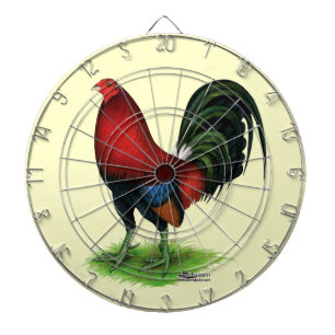 Gamecock:  Dark Red Dartboard