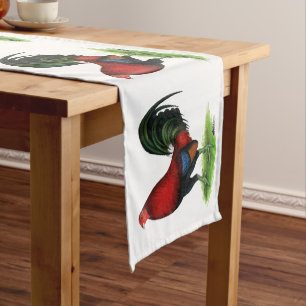 Gamecock:  Dark Red Short Table Runner