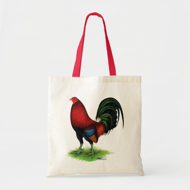 Gamecock:  Dark Red Tote Bag (Front)