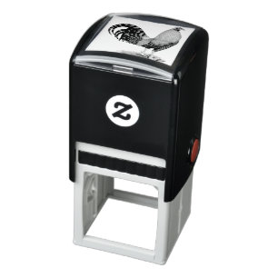 Gamecock: Dom or Crele Self-inking Stamp