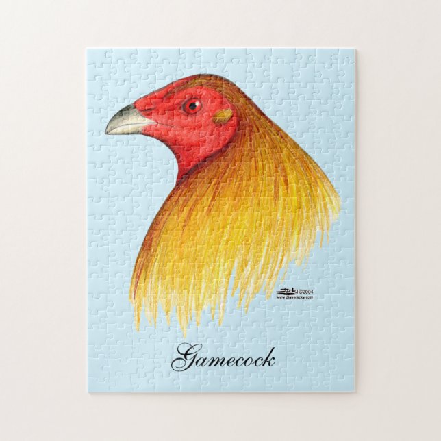 Gamecock Dubbed Jigsaw Puzzle (Vertical)