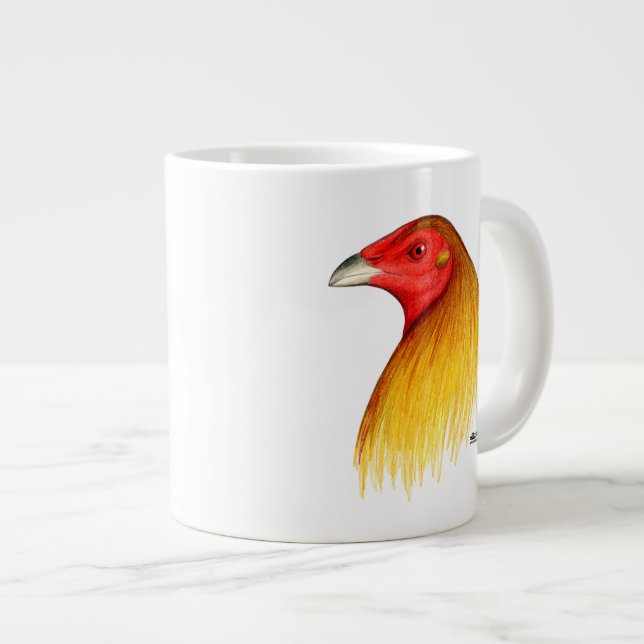 Gamecock Dubbed Large Coffee Mug (Front Right)