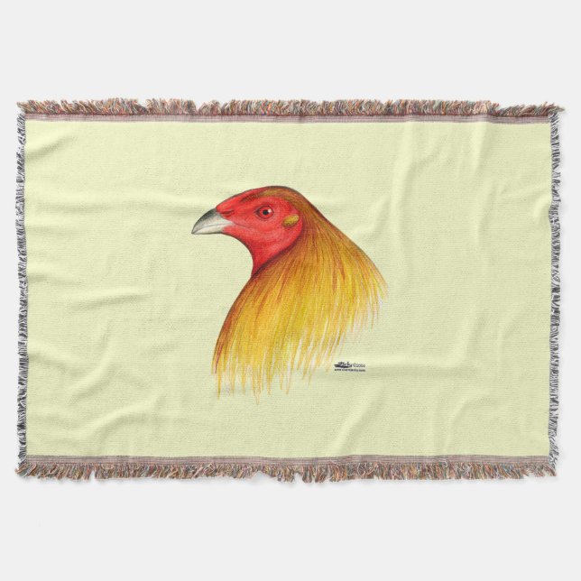 Gamecock Dubbed Throw Blanket (Front)