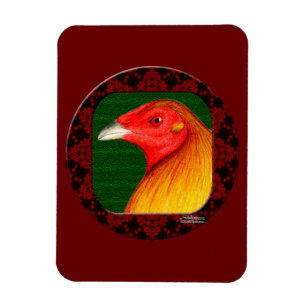 Gamecock Framed Magnet