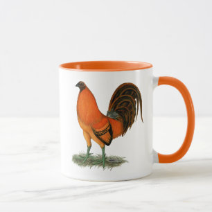 Gamecock Ginger Red Rooster Mug
