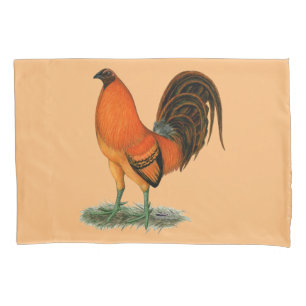 Gamecock Ginger Red Rooster Pillowcase