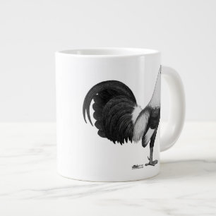 Gamecock Grey Duckwing Large Coffee Mug