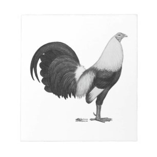 Gamecock Grey Duckwing Notepad
