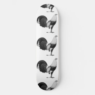 Gamecock Grey Duckwing Skateboard